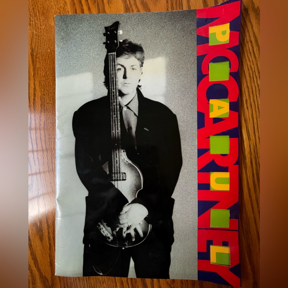 Paul McCartney word Tour poster book 1989/1990 world tour